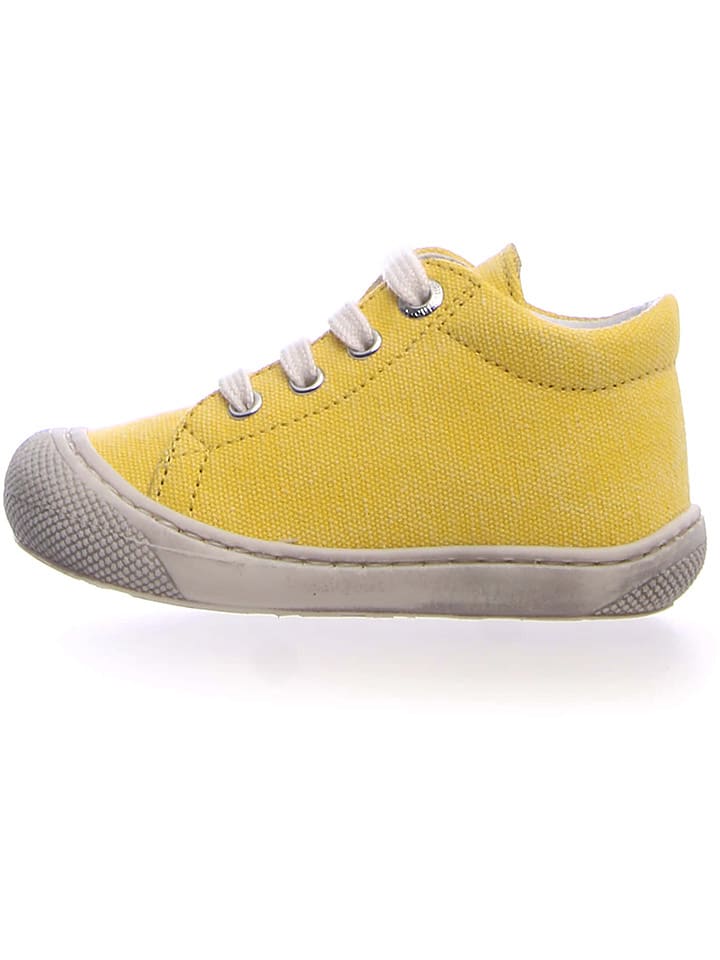 Naturino Buty "Cocoon" w kolorze żółtym do nauki chodzenia rozmiar: 26