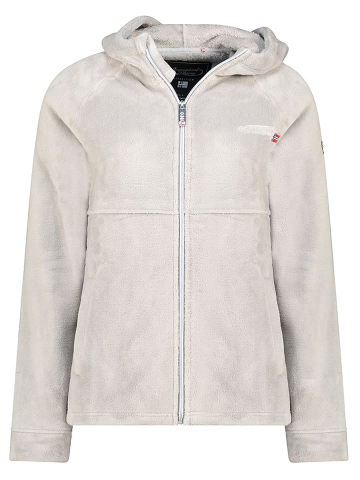 Geographical Norway Kurtka polarowa "Ulotta" w kolorze jasnoszarym rozmiar: XXL