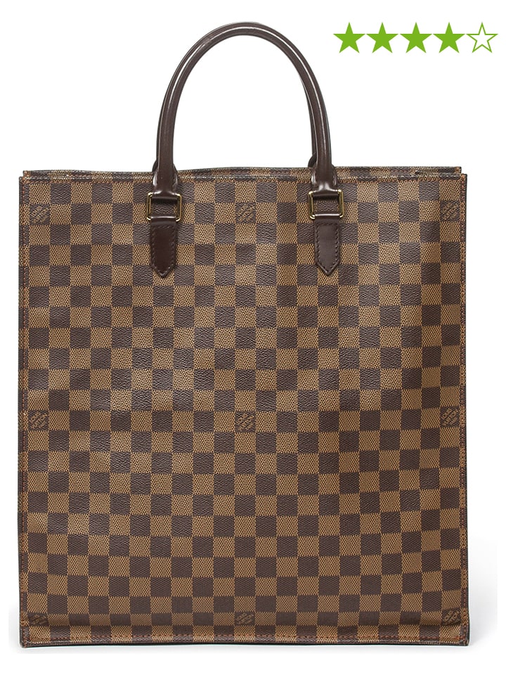Louis Vuitton Torebka "Sac Plat" w kolorze brązowym - 35 x 37 x 5 cm rozmiar: onesize