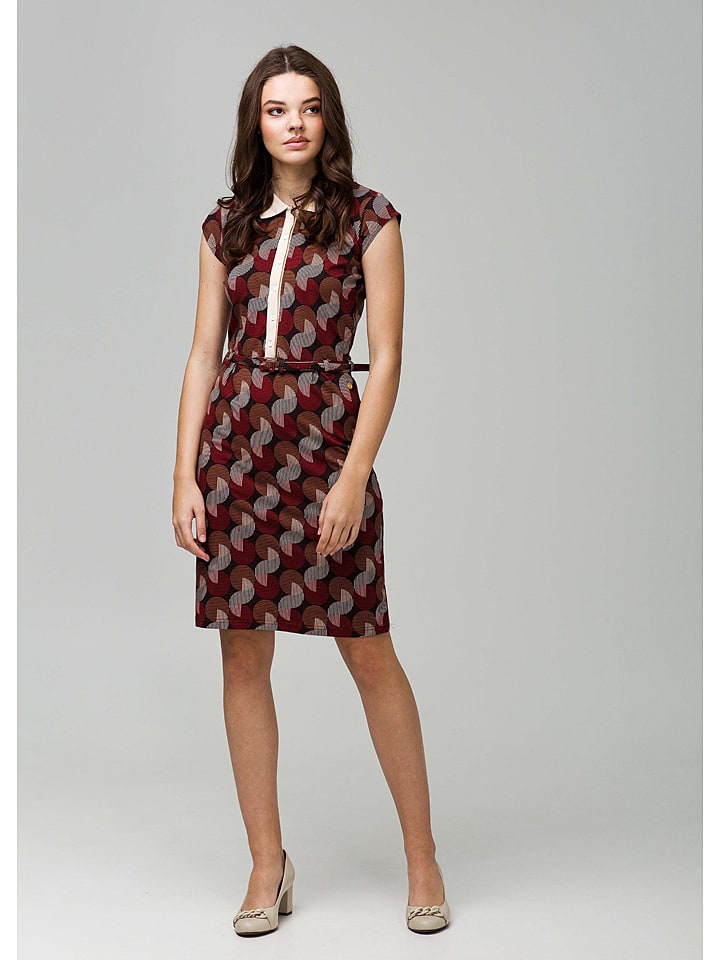 4funkyflavours Sukienka "Matrimony: Maybe You" w kolorze brązowym rozmiar: L