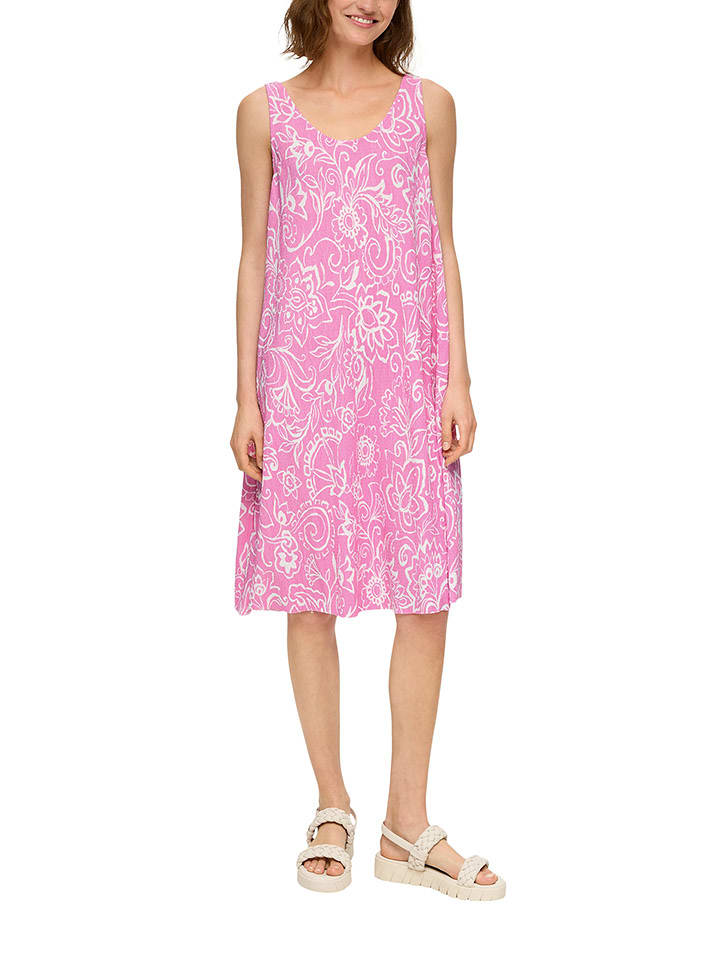 S.OLIVER RED LABEL Sukienka w kolorze jasnoróżowym rozmiar: 44