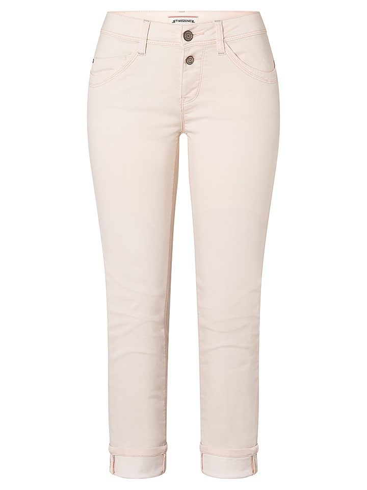 Timezone Spodnie w kolorze jasnoróżowym rozmiar: W26
