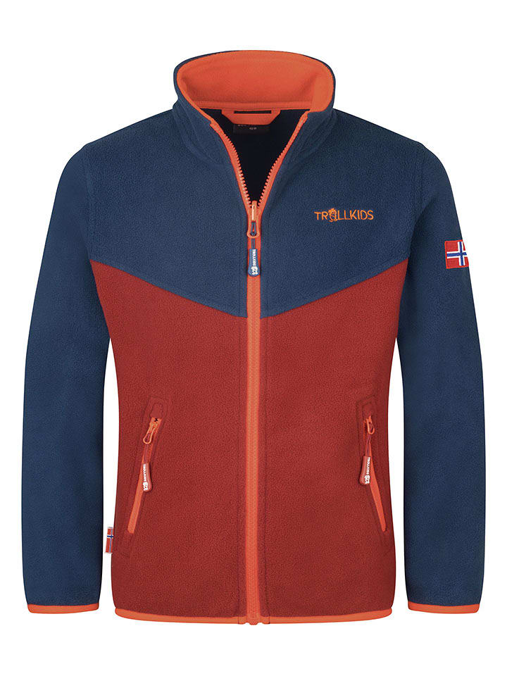 Trollkids Kurtka polarowa "Oppdal XT" w kolorze granatowym rozmiar: 116