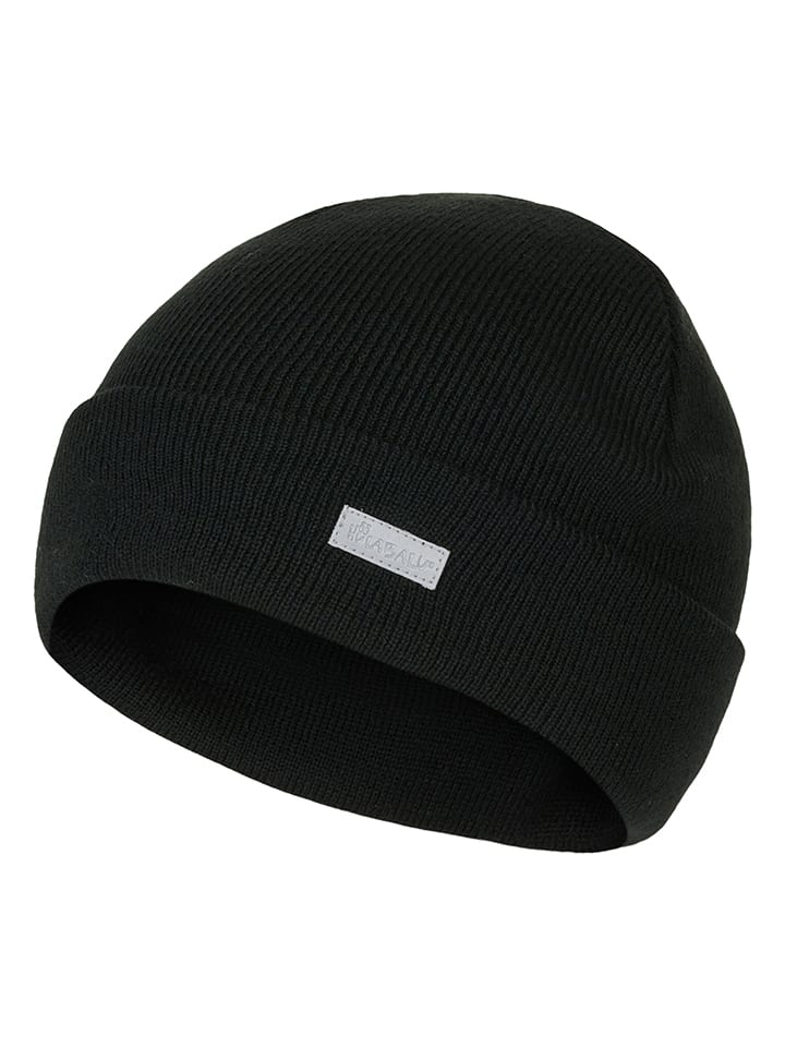 HULABALU Czapka beanie "Pil" w kolorze czarnym rozmiar: onesize