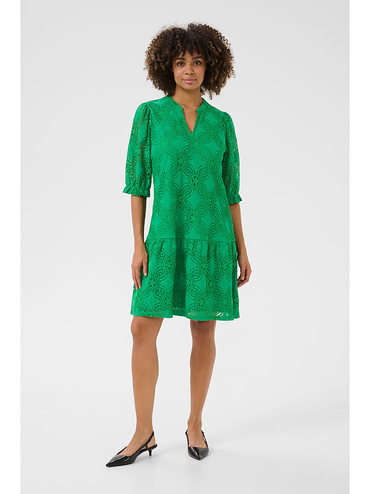 CULTURE Sukienka w kolorze zielonym rozmiar: XXL