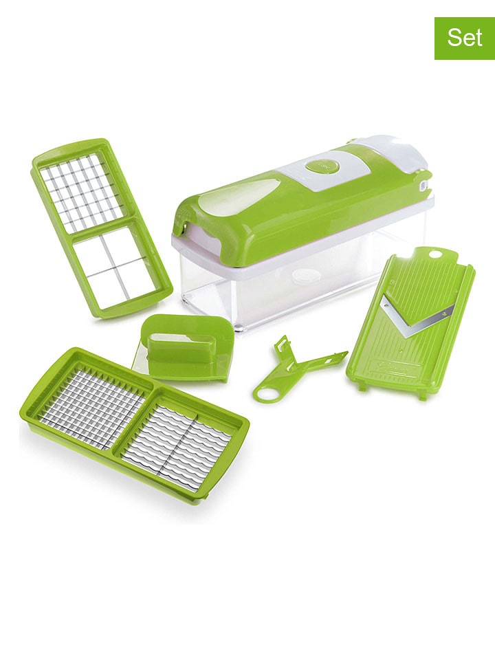 Genius 6-częściowy zestaw "Nicer Dicer Smart" w kolorze zielonym rozmiar: onesize