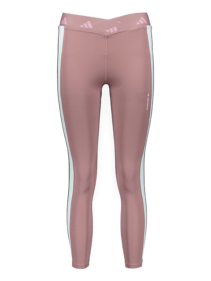 adidas Legginsy sportowe "TRN" w kolorze jasnoróżowym rozmiar: M