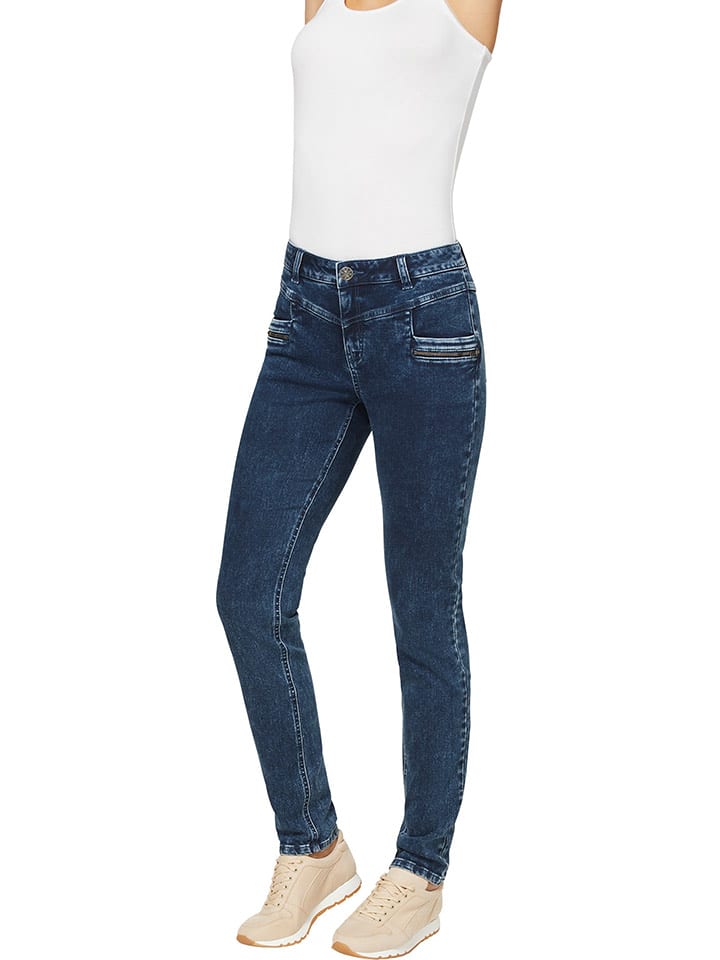 Heine Dżinsy - Slim fit - w kolorze granatowym rozmiar: 38