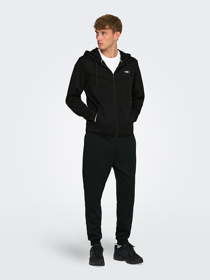 ONLY & SONS Bluza w kolorze czarnym rozmiar: XL