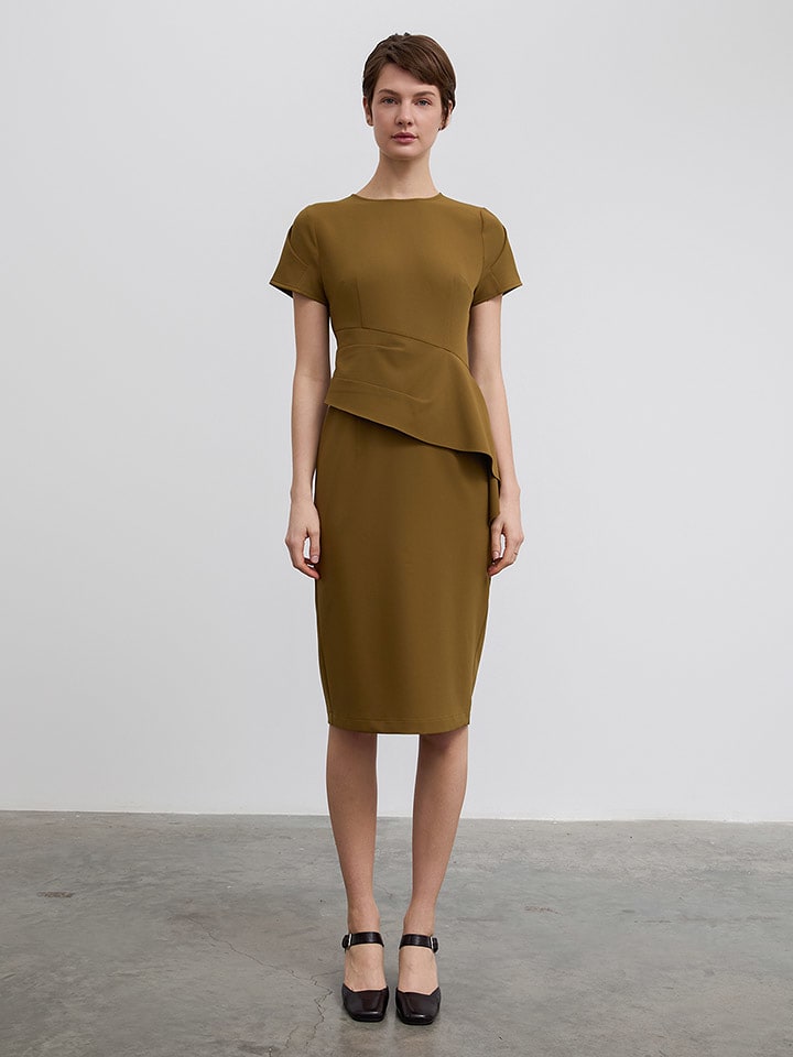 BGN Sukienka w kolorze brązowym rozmiar: 38