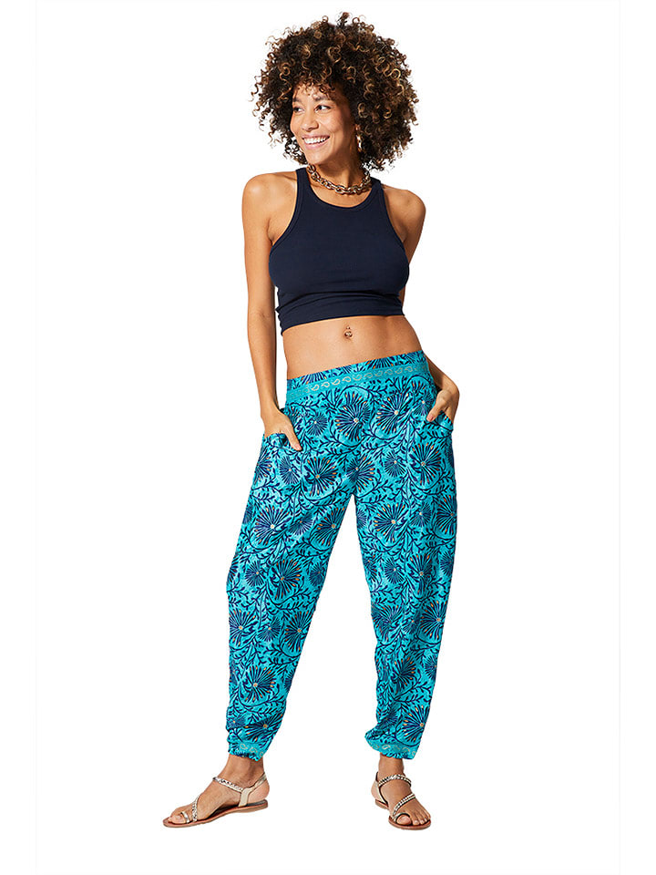 Ipanima Spodnie w kolorze turkusowym rozmiar: 34/36