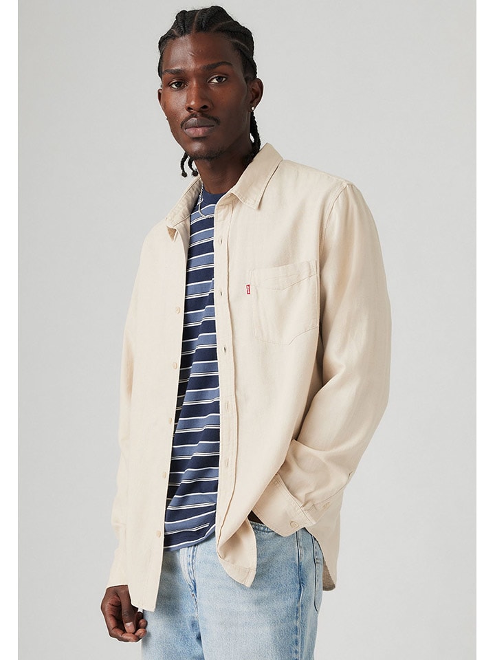 Levi's Koszula w kolorze kremowym rozmiar: M