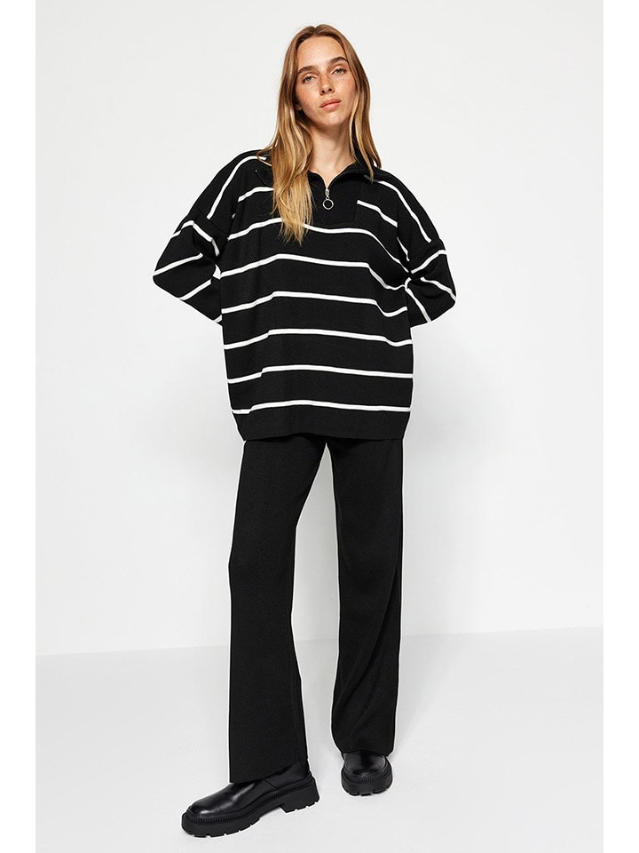 trendyol 2-częściowy zestaw w kolorze czarnym rozmiar: L