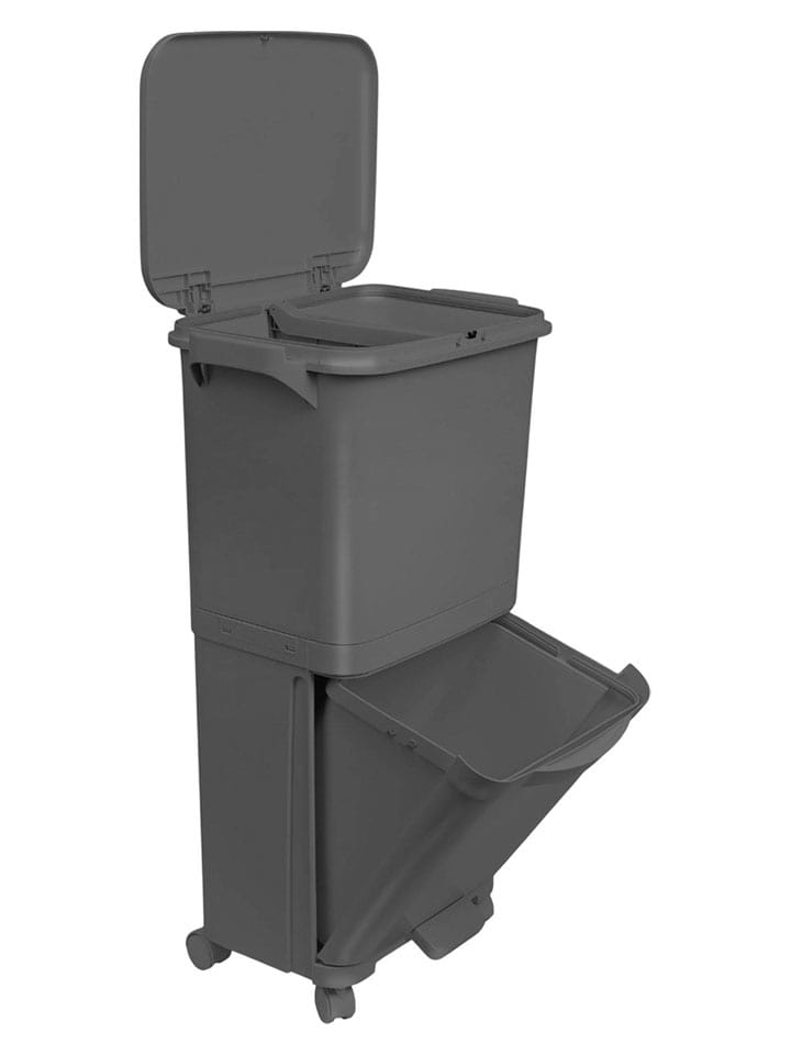 Joybos Kosz w kolorze szarym na śmieci - 38 l rozmiar: onesize