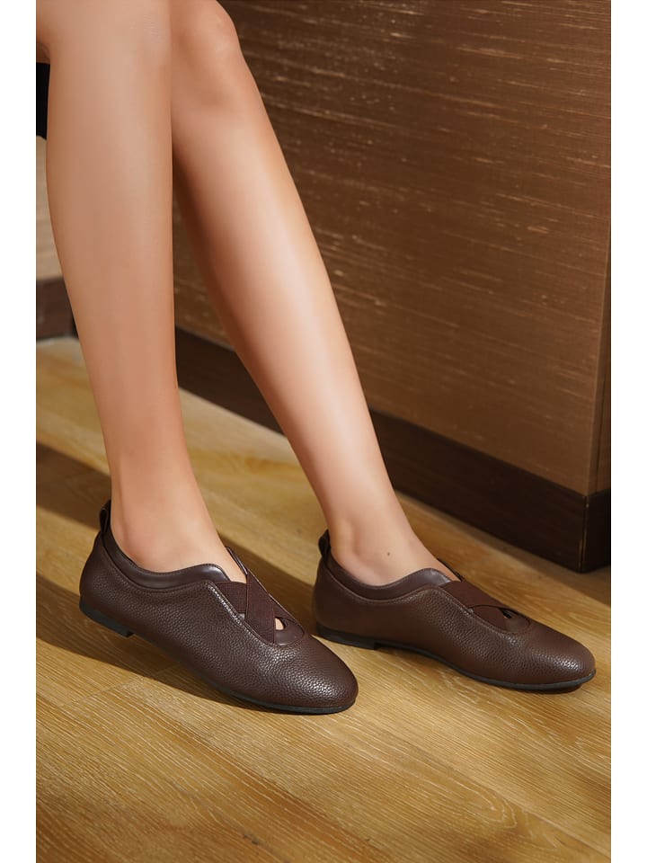 C'M Slippersy w kolorze brązowym rozmiar: 39