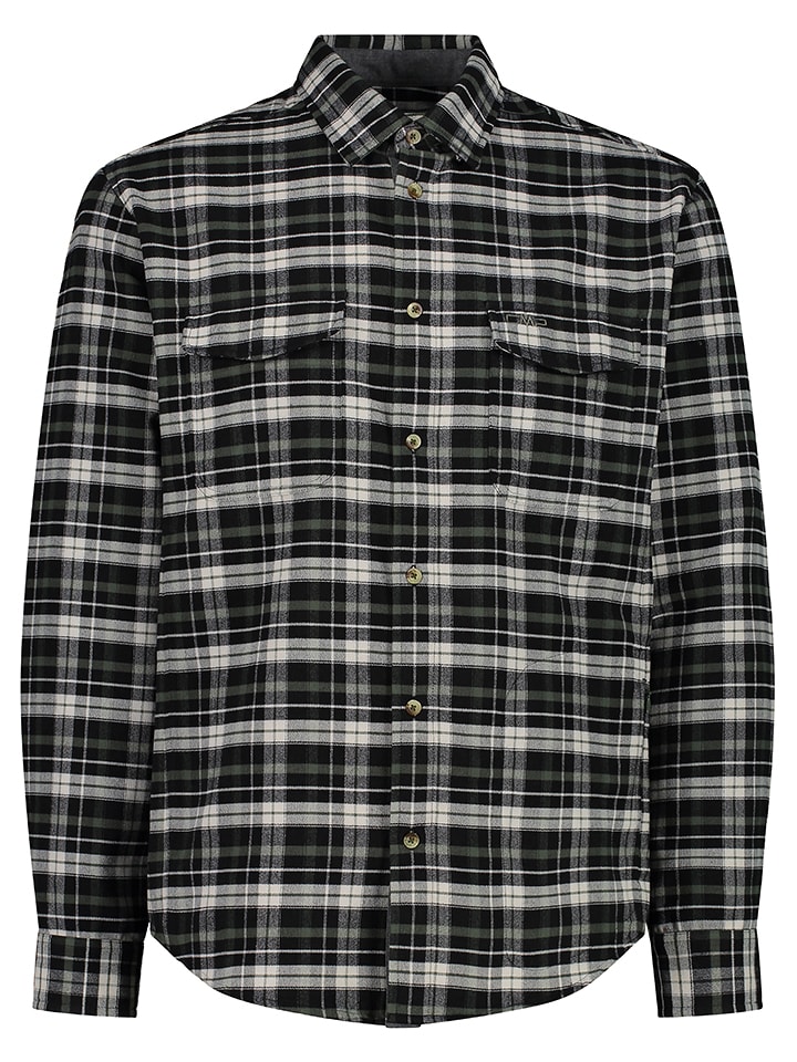 CMP Koszula funkcyjna w kolorze czarno-białym rozmiar: 56