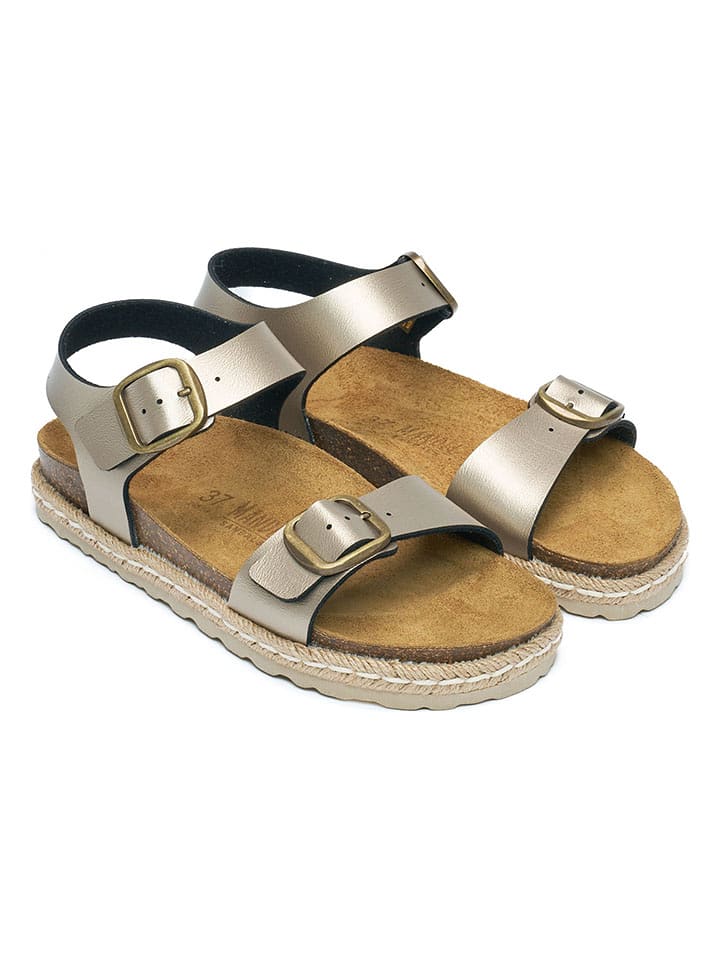 Mandel Sandały w kolorze brązowym rozmiar: 41