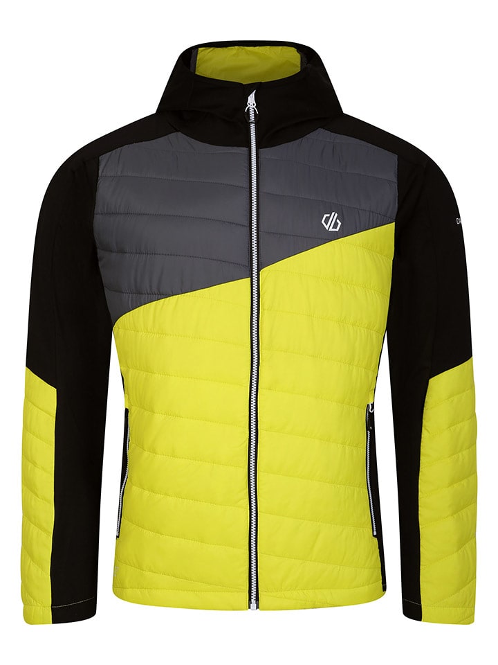 Dare 2b Kurtka funkcyjna "Touring Hybrid" w kolorze żółto-antracytowym rozmiar: M