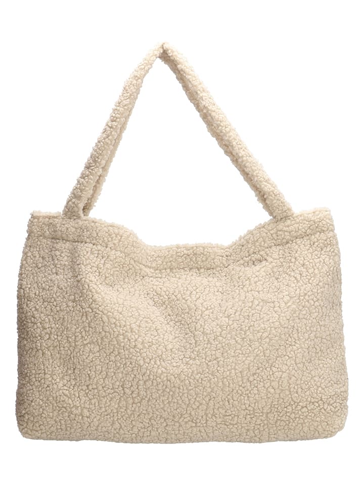 Beagles Shopper bag "Navarra" w kolorze beżowym - 60 x 42 x 9,5 cm rozmiar: onesize