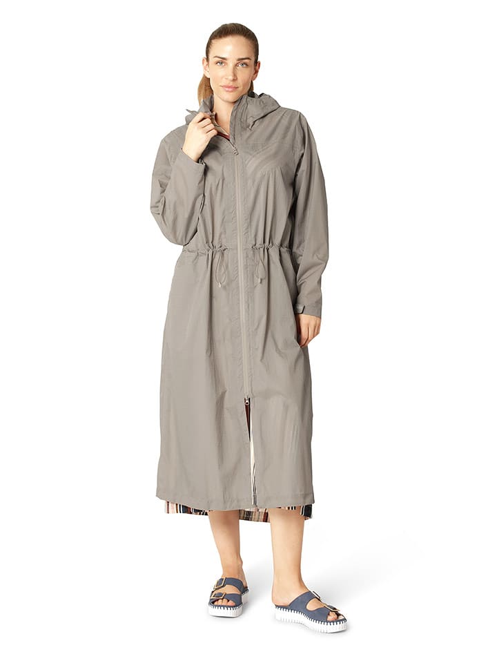 Ilse Jacobsen Płaszcz przeciwdeszczowy w kolorze jasnobrązowym rozmiar: 40