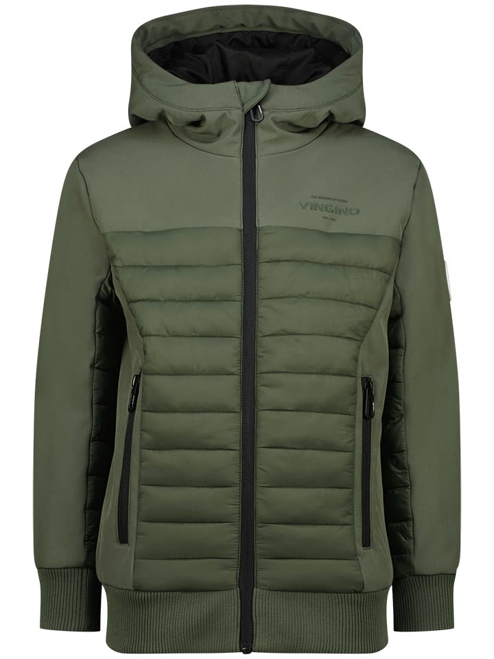 Vingino Kurtka pikowana w kolorze khaki rozmiar: 152