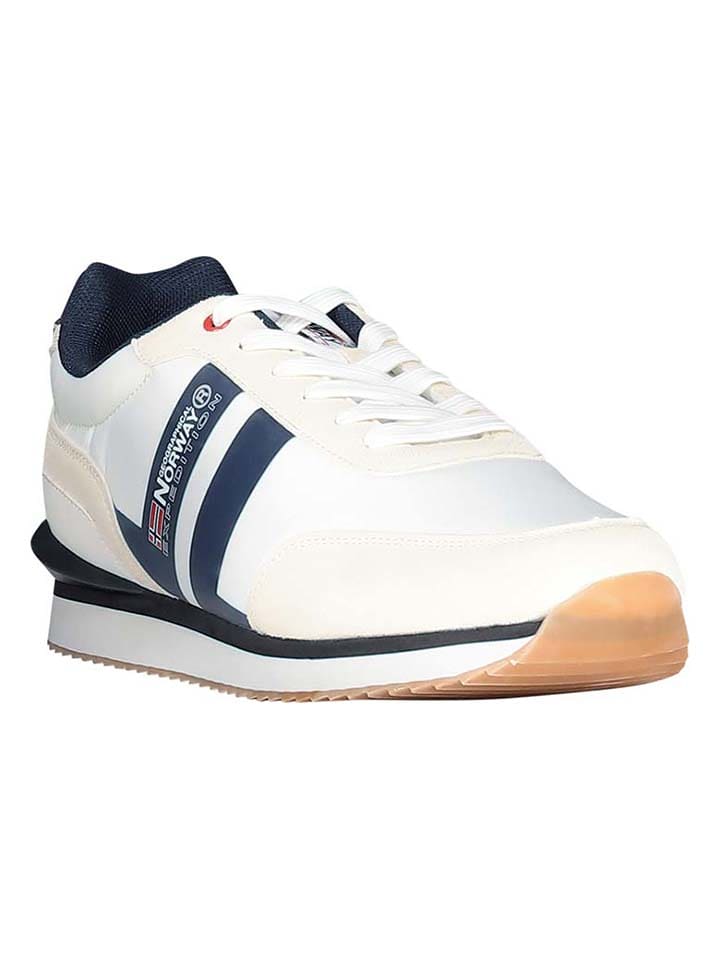 Geographical Norway Sneakersy "Orlando" w kolorze białym rozmiar: 42