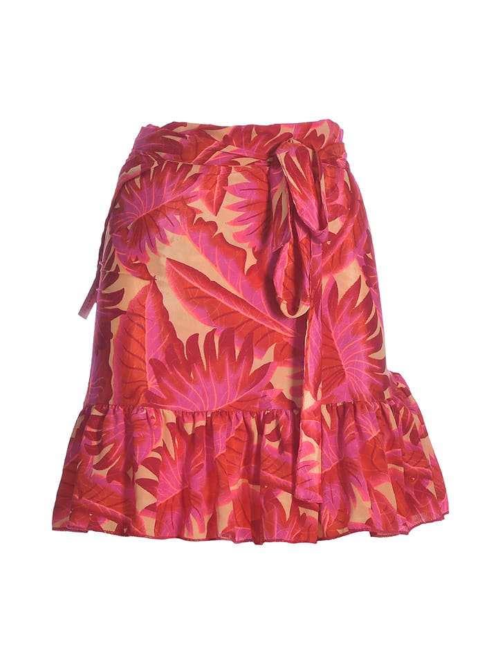 BLE Spódnica w kolorze czerwonym rozmiar: onesize