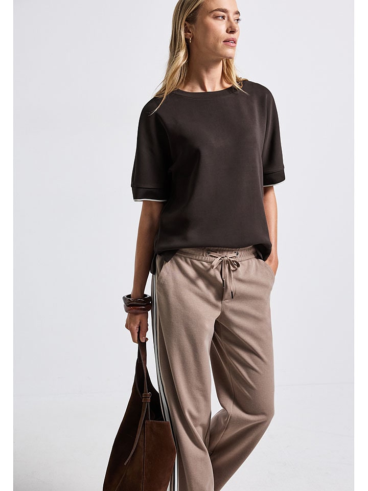 Street One Koszulka w kolorze ciemnobrązowym rozmiar: 42