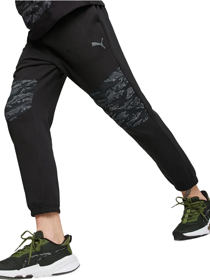 Puma Spodnie dresowe w kolorze czarnym rozmiar: S