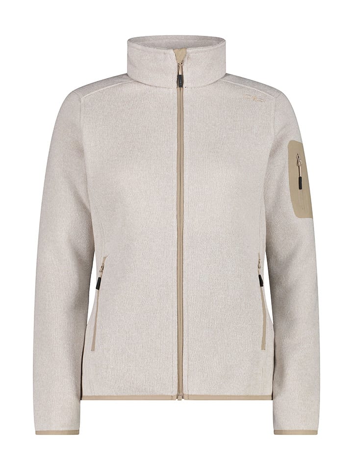 CMP Kurtka polarowa w kolorze beżowym rozmiar: 48