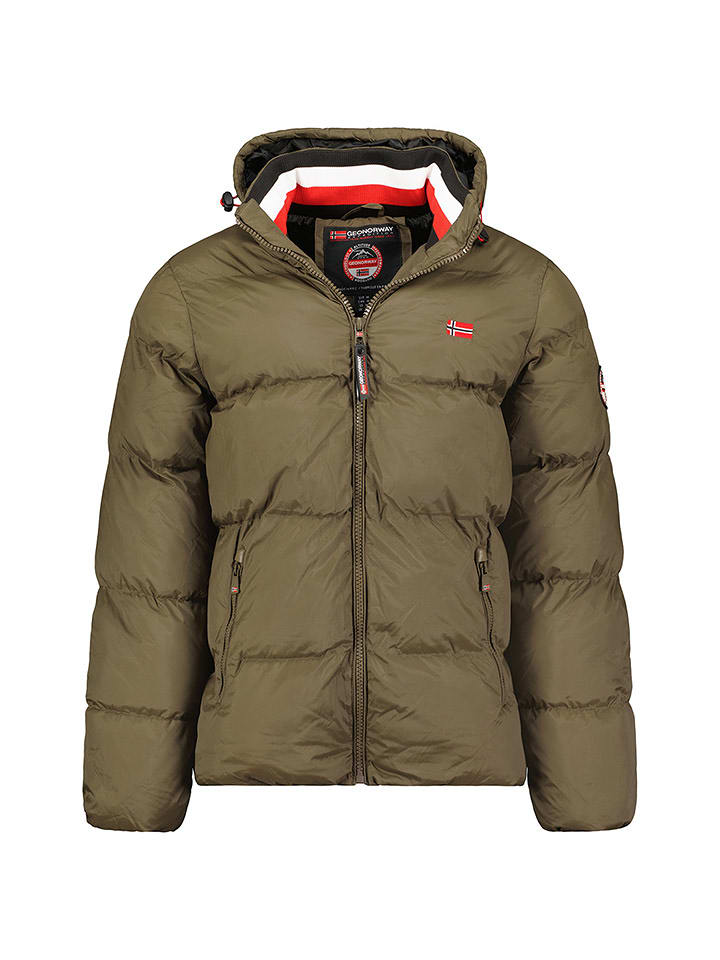 Geographical Norway Kurtka pikowana "Ancelo" w kolorze khaki rozmiar: 152