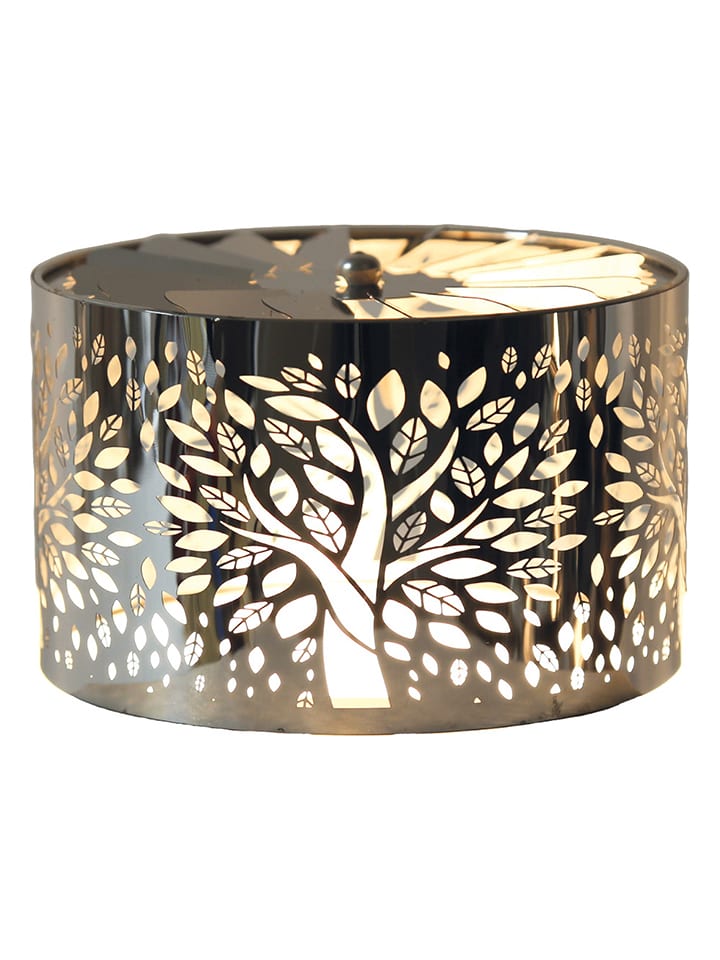 Woodbridge Karuzela "Tree of life" w kolorze srebrnym do świec - Ø 13 cm rozmiar: onesize