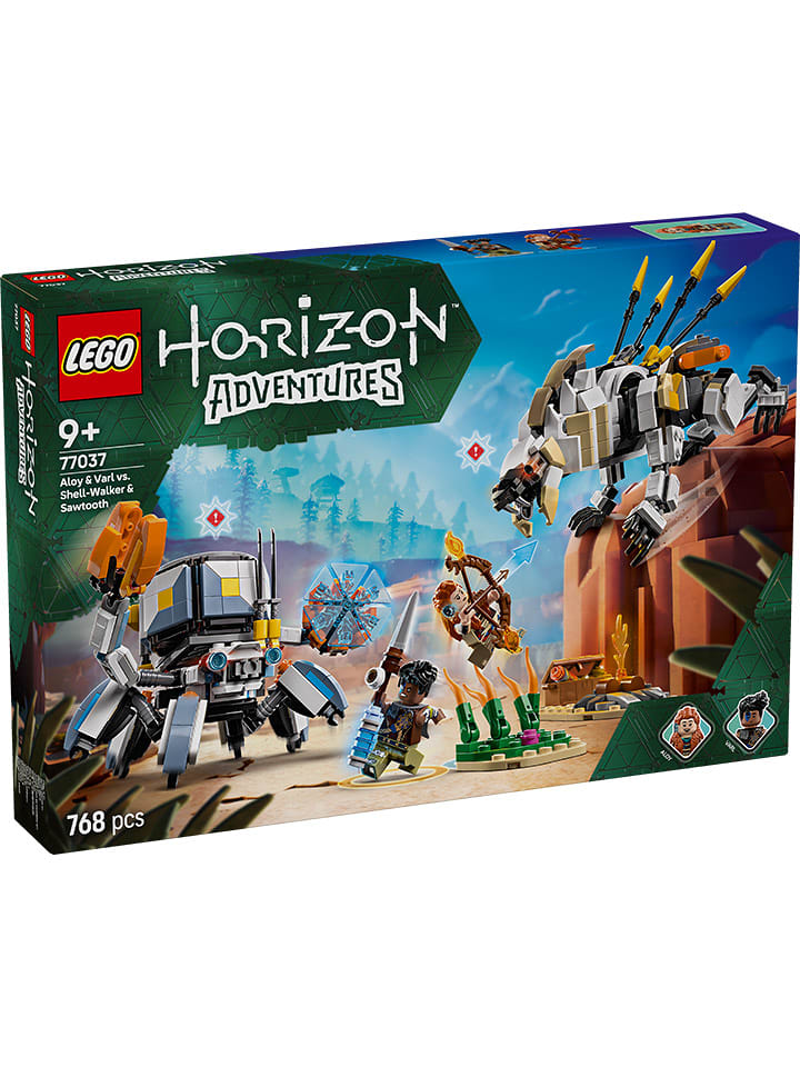 LEGO LEGO® Horizon: Aloy and Varl vs. Armored Wanderer and Sawtooth - 9+ rozmiar: onesize