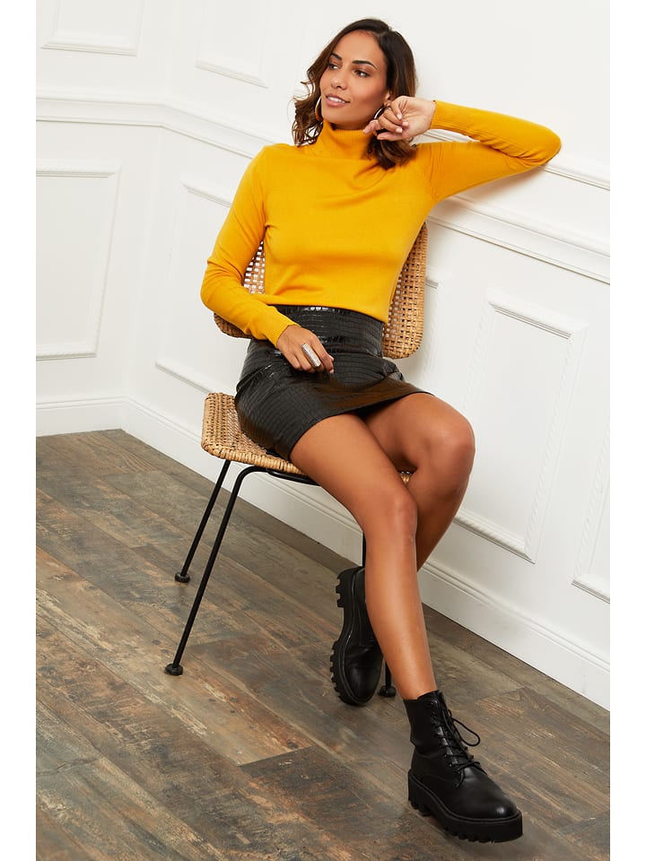 Soft Cashmere Golf w kolorze żółtym rozmiar: 34/36