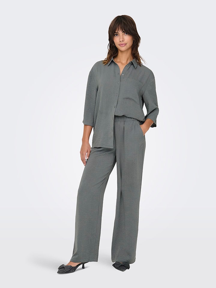 JDY Spodnie w kolorze szarym rozmiar: M/L32