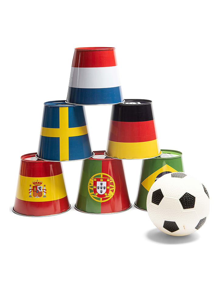 BS Toys Gra w przewracanie puszek - 4+ rozmiar: onesize