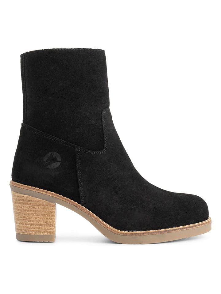 TRAVELIN' Skórzane botki "Indre" w kolorze czarnym rozmiar: 36