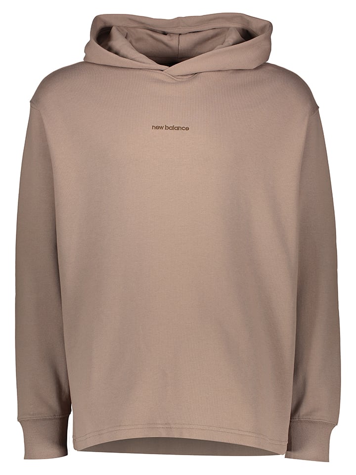 New Balance Bluza "Athletics Linear" w kolorze beżowym rozmiar: M