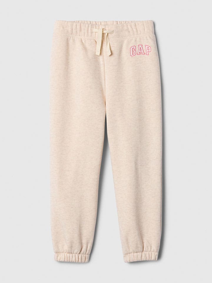 GAP Spodnie dresowe w kolorze beżowym rozmiar: 68/74