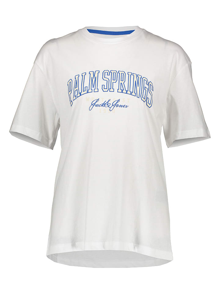 Jack & Jones Koszulka w kolorze białym rozmiar: XL