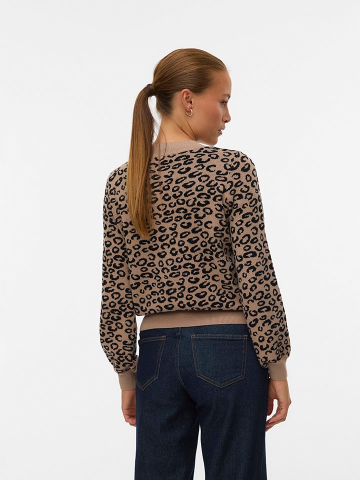 Vero Moda Sweter w kolorze beżowym rozmiar: L