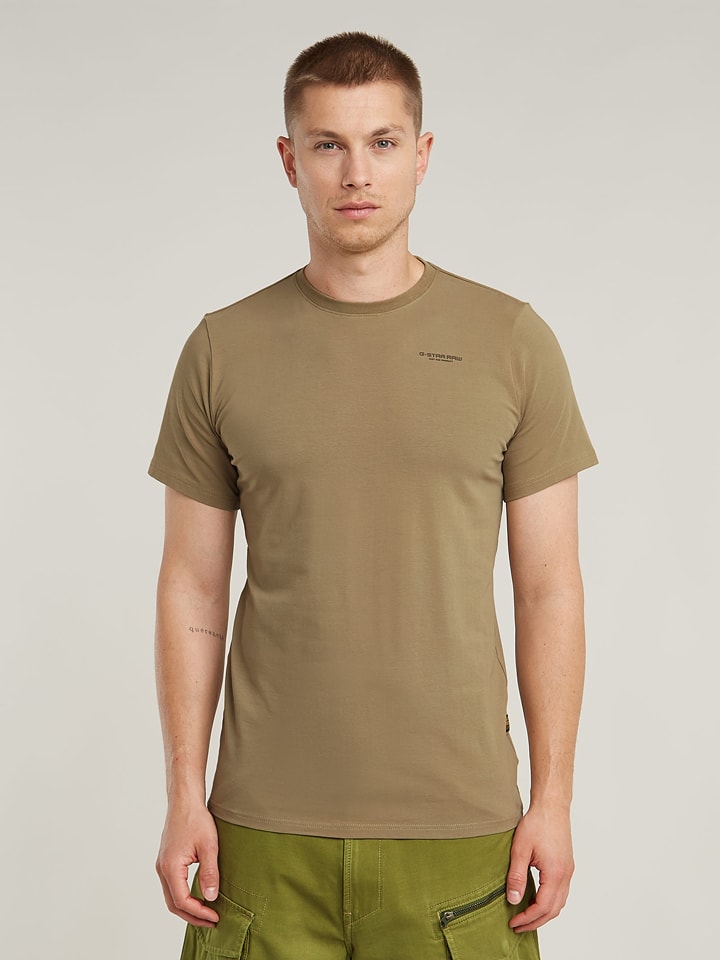 G-Star Koszulka w kolorze jasnobrązowym rozmiar: L