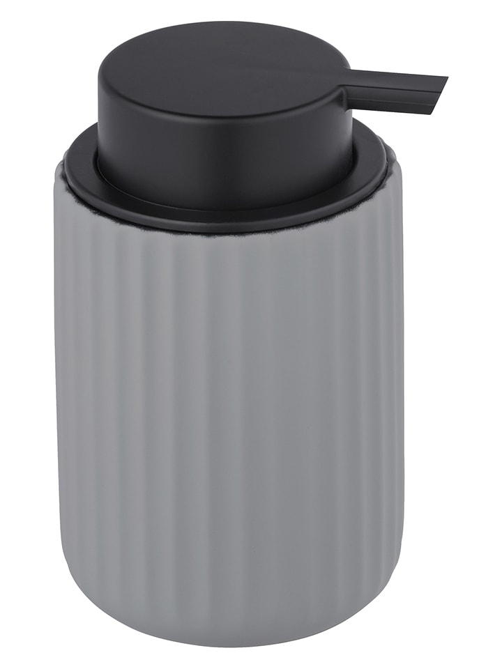 Wenko Dozownik mydła w kolorze szarym - wys. 13,5 cm rozmiar: onesize