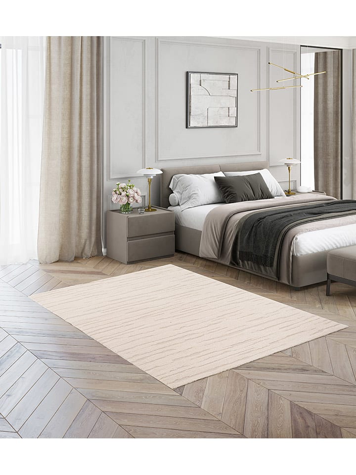 bobochic Dywan "Loris" w kolorze beżowym rozmiar: 200x290 cm