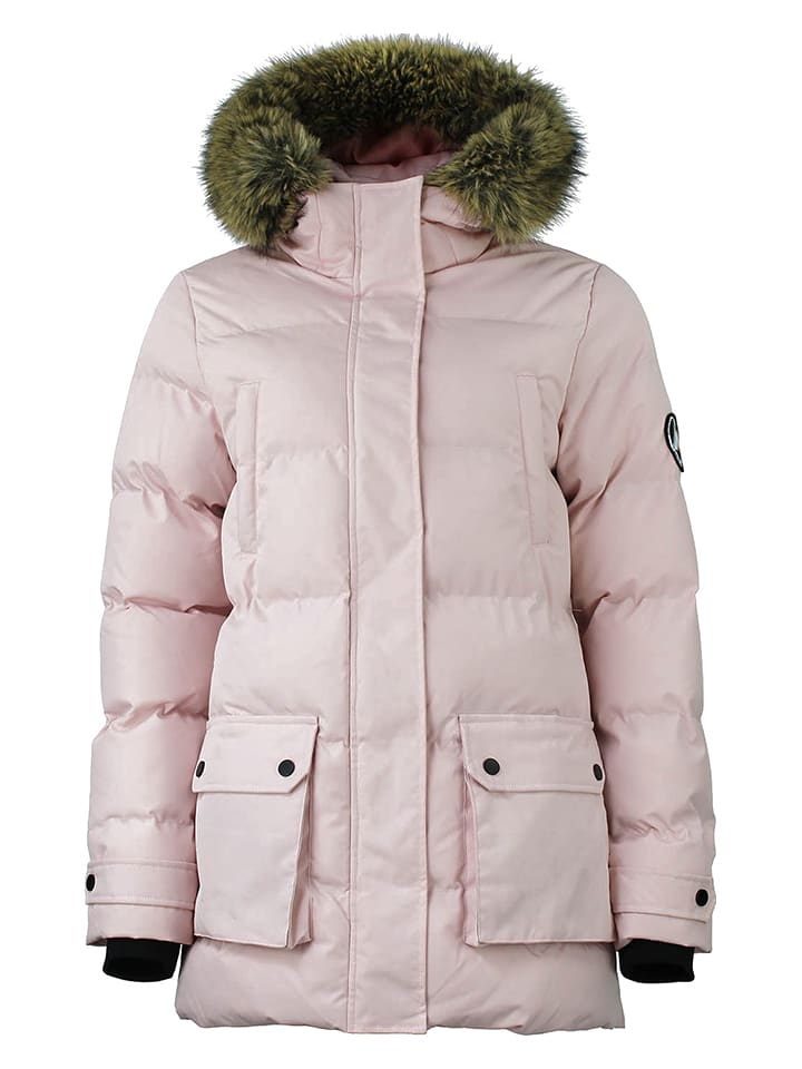 Peak Mountain Parka "Anabel" w kolorze jasnoróżowym rozmiar: S