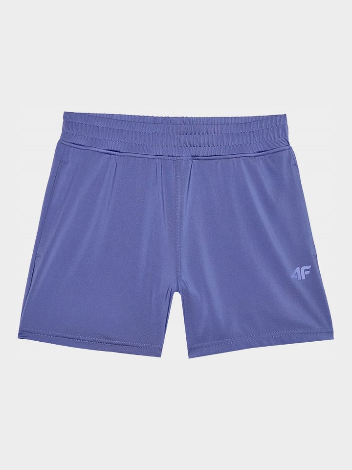 4F Szorty sportowe w kolorze fioletowym rozmiar: XXL