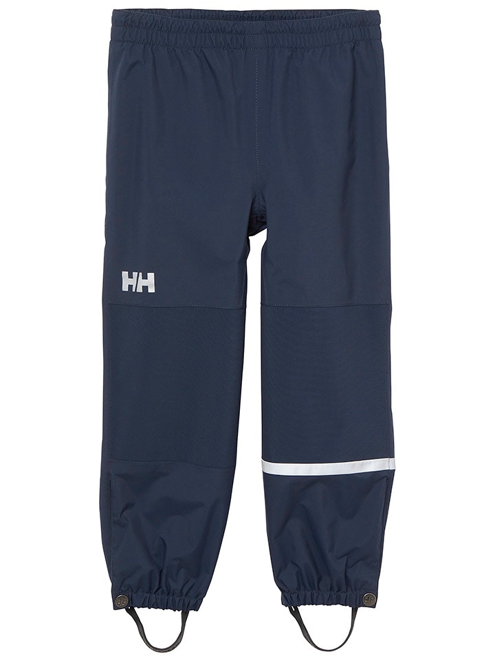 Helly Hansen Spodnie przeciwdeszczowe "Shelter" w kolorze granatowym rozmiar: 104