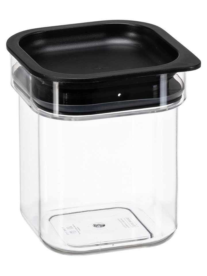 Plast Team Pojemnik w kolorze czarnym - 10,5 x 11,6 x 10,5 cm rozmiar: onesize