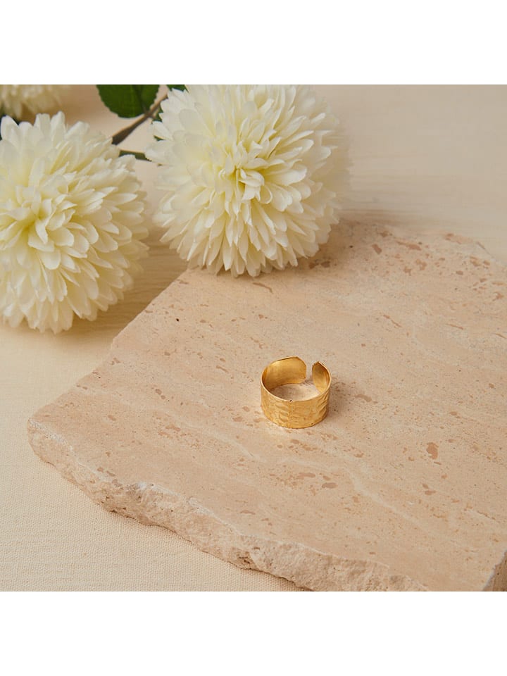 Heliophilia Pozłacany pierścionek rozmiar: onesize