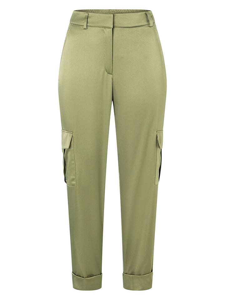 More & More Bojówki w kolorze oliwkowym rozmiar: 44